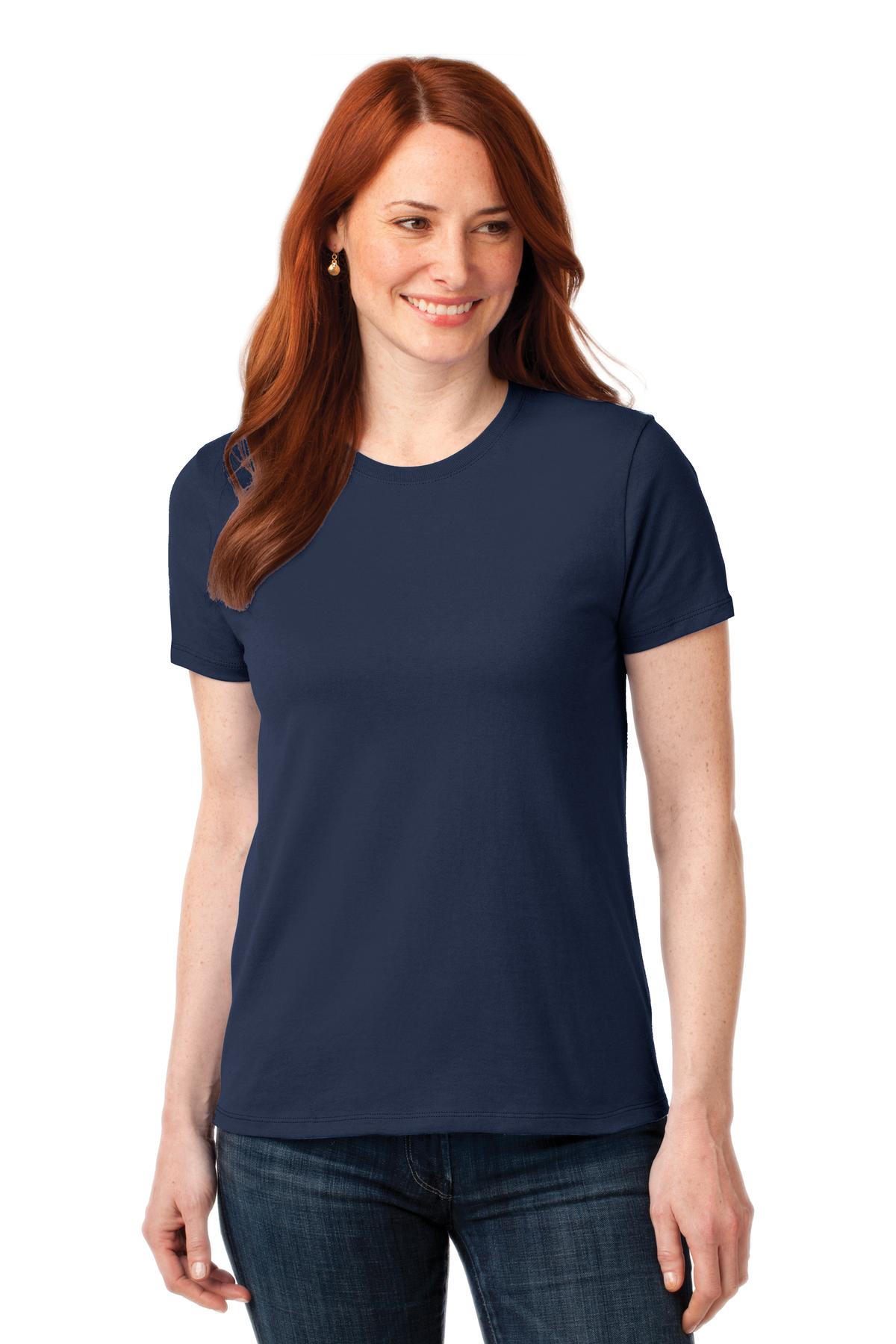 Port & Co™ Women's Core Blend Tee. LPC55