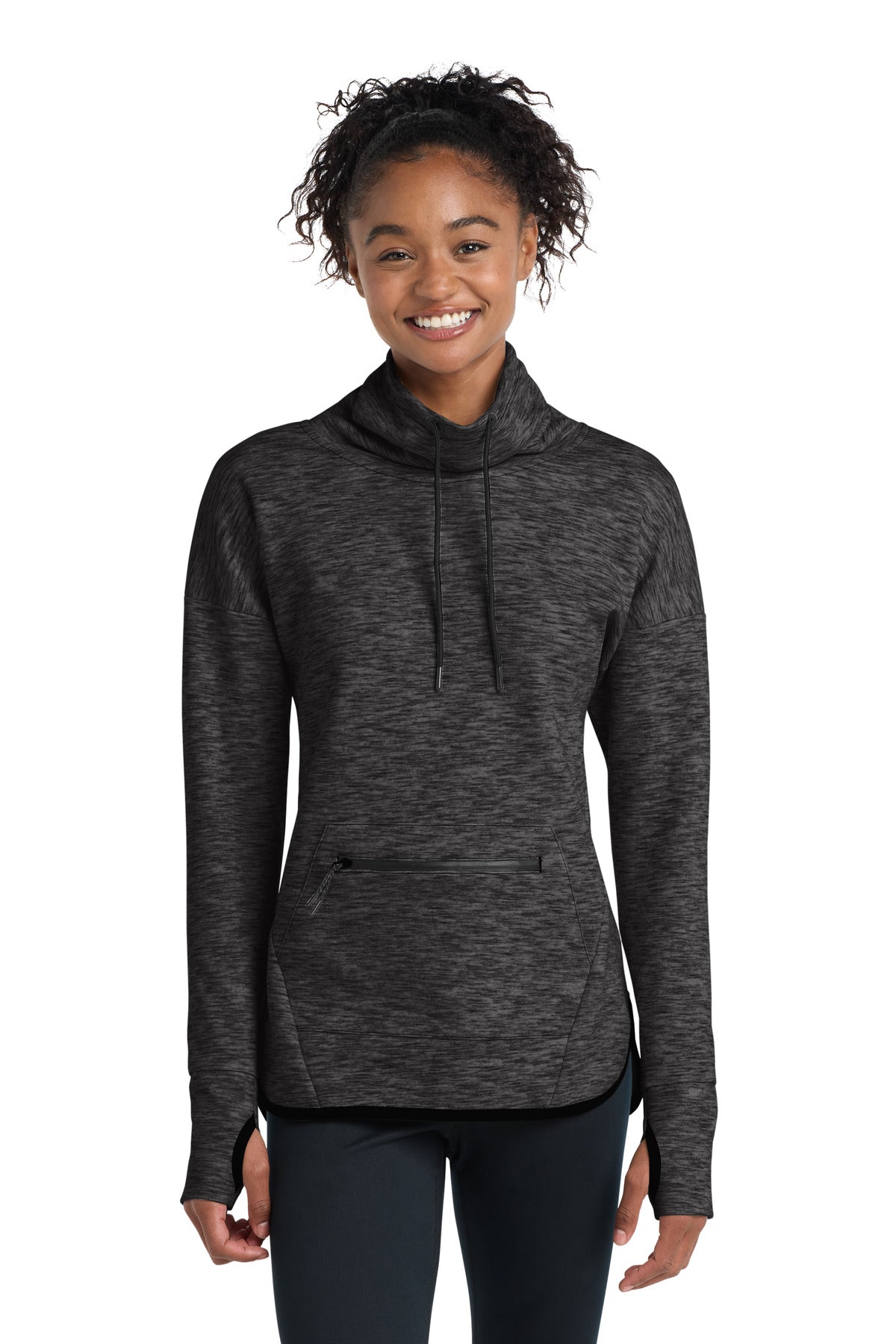 Sport-Tek® Women's Triumph Cowl Neck Pullover LST280