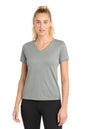 Sport-Tek® Women's PosiCharge® RacerMesh® V-Neck Tee. LST340
