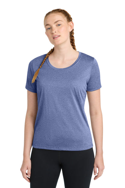Sport-Tek® Women's Heather Contender™ Scoop Neck Tee. LST360