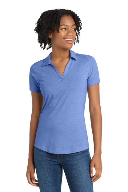 Sport-Tek ® Women's PosiCharge ® Tri-Blend Wicking Polo. LST405