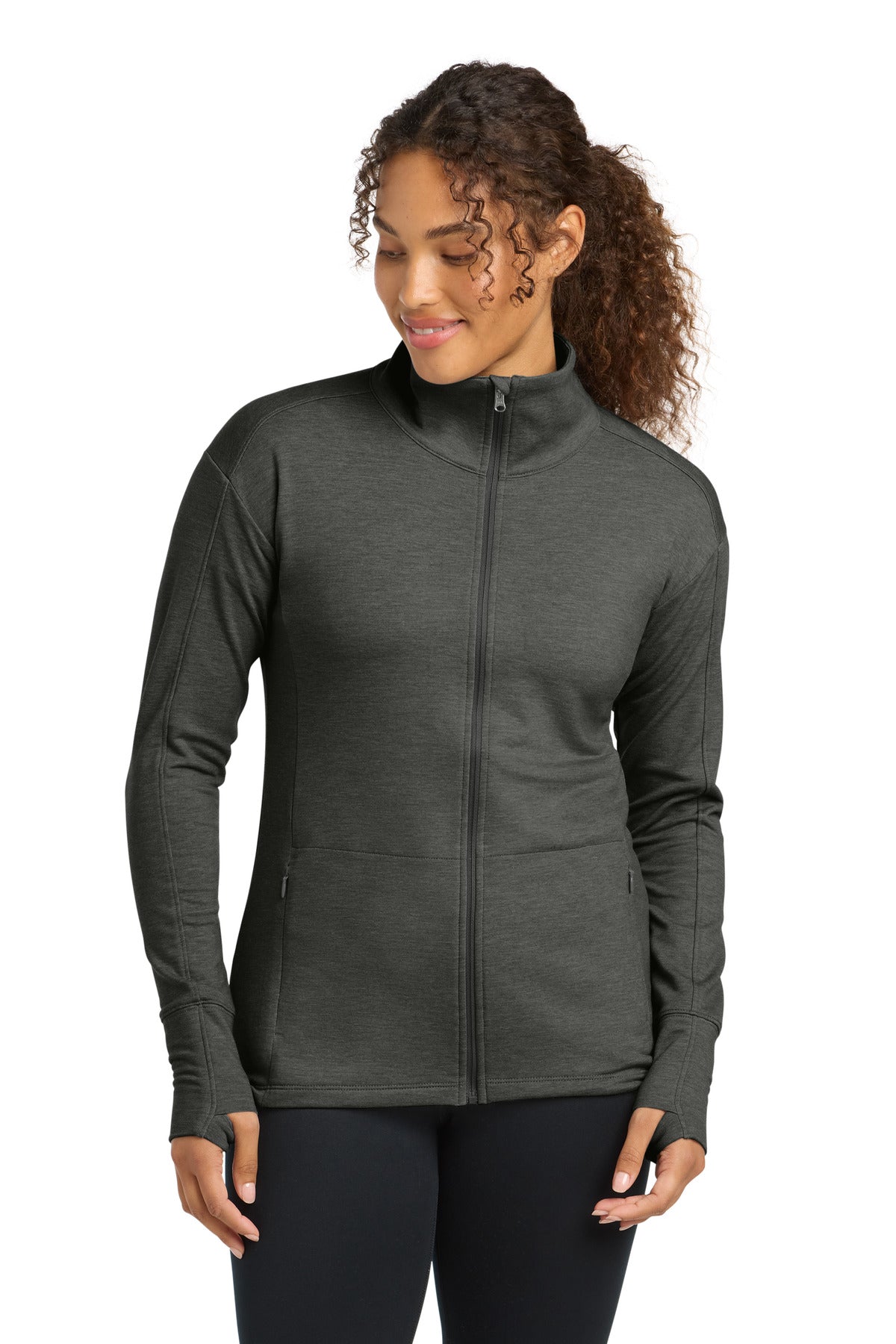 Sport-Tek® Women's Sport-Wick® Flex Fleece Full-Zip. LST560