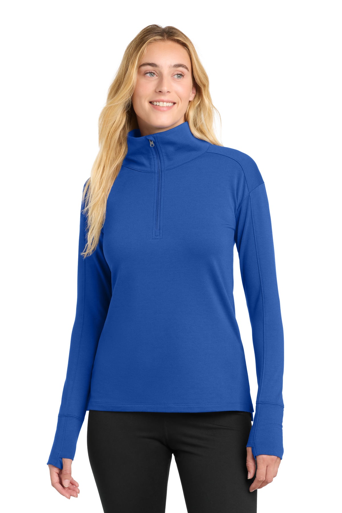 Sport-Tek® Women's Sport-Wick® Flex Fleece 1/4-Zip. LST561