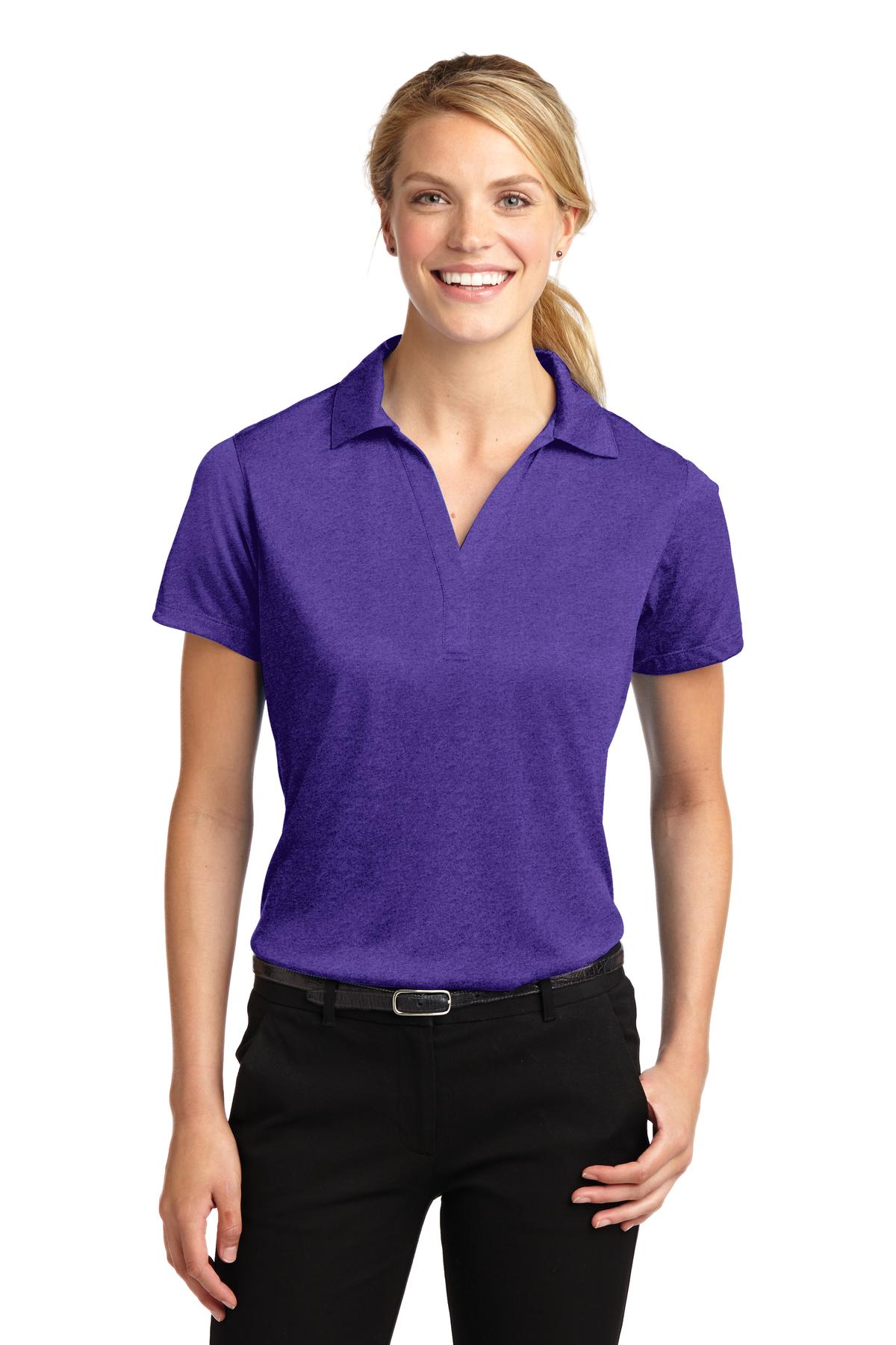 Sport-Tek® Women's Heather Contender™ Polo. LST660