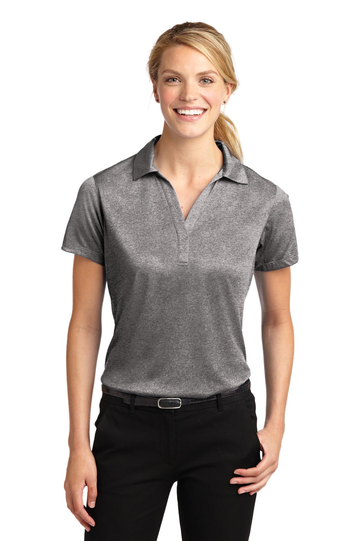 Sport-Tek® Women's Heather Contender™ Polo. LST660