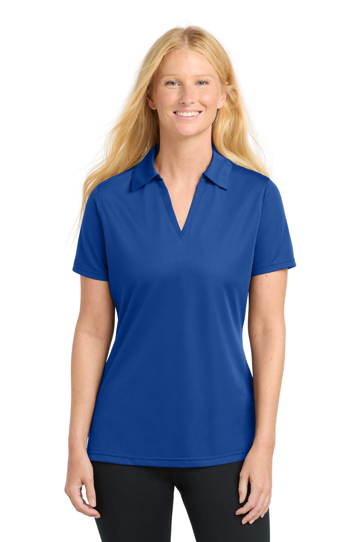 Sport-Tek® Women's PosiCharge® Active Textured Polo. LST690