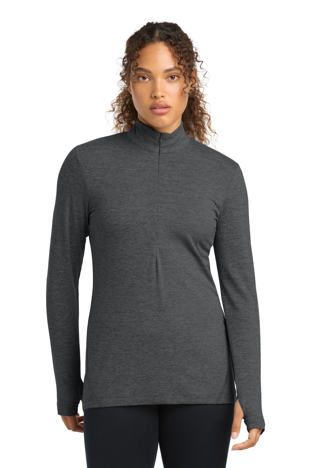Sport-Tek® Women's Exchange 1.5 Long Sleeve 1/2-Zip LST711