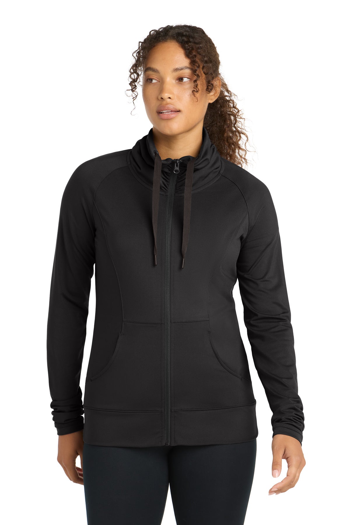 Sport-Tek® Women's Sport-Wick® Stretch Full-Zip Jacket. LST852