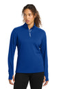 Sport-Tek® Women's Sport-Wick® Textured 1/4-Zip Pullover.  LST860
