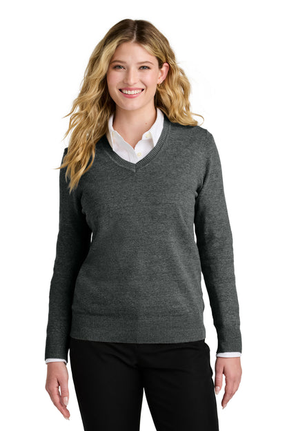 Port Authority® Women's Easy Care V-Neck Sweater LSW2850