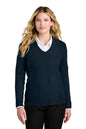 Port Authority® Women's Easy Care V-Neck Sweater LSW2850