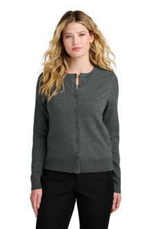 Port Authority® Women's Easy Care Crewneck Cardigan Sweater LSW2870