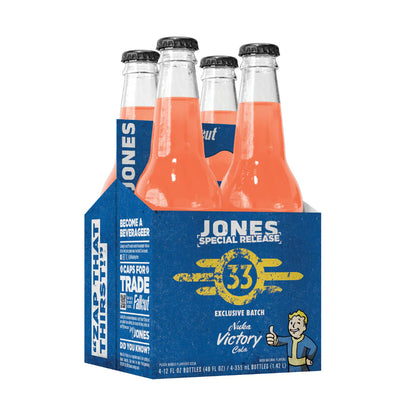 RARE Jones Nuka Cola Victory | Peach Mango Cane Sugar Soda (12oz)