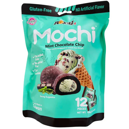 Irresistible Mint Chocolate Chip Mochi – Chewy, Creamy & Refreshing 6.3oz