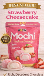 Mochi Variety Pack with 5 Assorted Creamy Mochi Dessert Flavors
