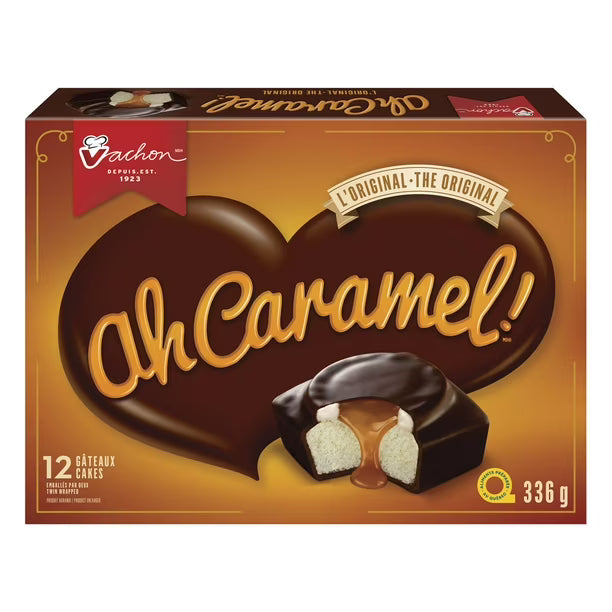 Ah Caramel Snack Cakes Box – 336g