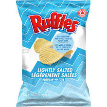 Ruffles Lightly Salted Ridged Potato Chips |  2 Pack  200g