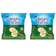 Quaker Crispy Minis Crunchy Dill | Rice Snacks (4-Pack) 33g