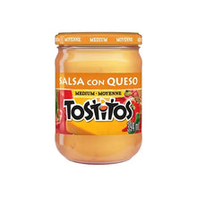 Tostitos Medium Salsa Con Queso Dip | Creamy Fiesta Cheese Dip | 13.5 oz (394 mL) Jar