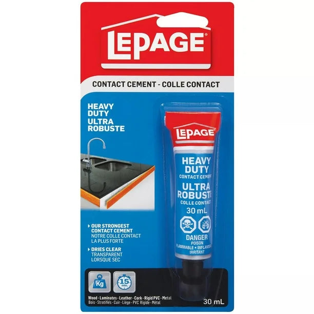 LePage Heavy Duty Contact Cement 30mL