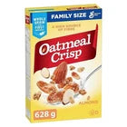 Oatmeal Crisp Almond Breakfast Cereal, Family Size, 628g (2 Pack)