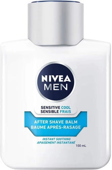 NIVEA MEN After Shave Balm for Sensitive Skin: Cooling Relief for Razor Burn & Irritation (3.3 fl oz)