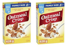 Oatmeal Crisp Almond Breakfast Cereal, Family Size, 628g (2 Pack)