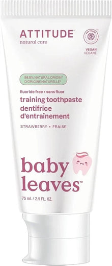 Attitude Baby & Child Fluoride-Free Toothpaste – Natural Oral Care, 75g