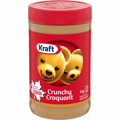 Kraft Peanut Butter Crunchy 1kg